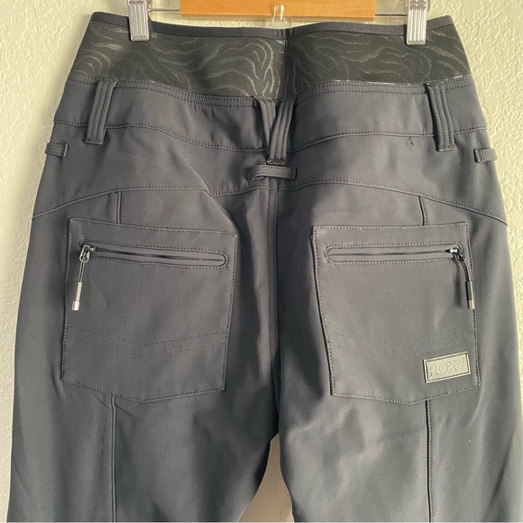 NEW Roxy Rising High Snow Pants Black - Picture 7 of 9